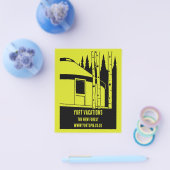 Yurt Vacation Rentals Flyer (Einzeln)