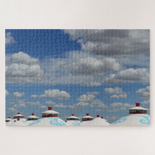 Yurts Puzzle (Horizontal)