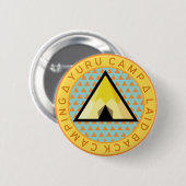 Yuru Camp Abzeichen - Zurücklegehendes Camping Button (Vorne & Hinten)