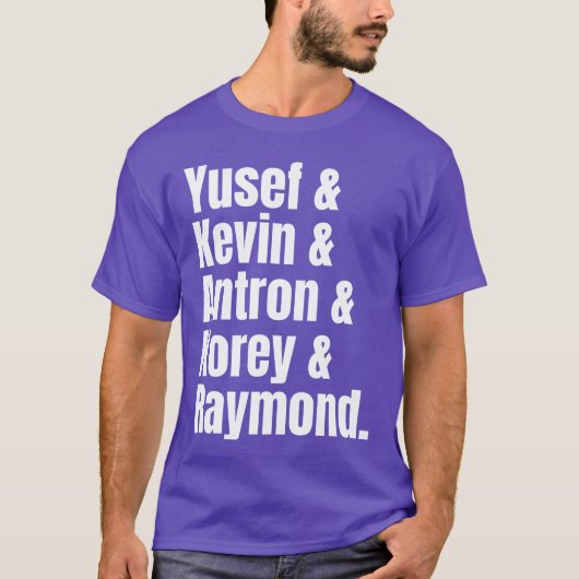Yusef Kevin Antron Central Park Five Mädchen T-Shirt (Vorderseite)