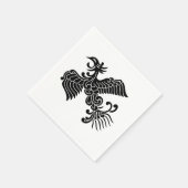 Yusoku Phönix Serviette (Ecke)