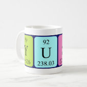 Yusra Periodenname Tasse (Vorderseite Links)