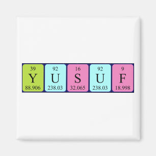 Yusuf Periodenmagnet Magnet