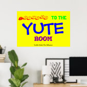 Yute Room Poster (Heimbüro)