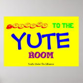 Yute Room Poster (Vorne)