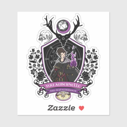 Yuu Auburnelle Sticker (Blatt)