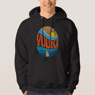 Yuuki Vintage Sonnenuntergang Yuuki Groovy Tie Dye Hoodie