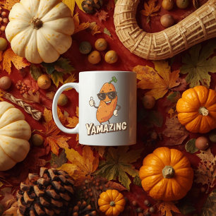 Yverblüffend - Funny Sweet Potato Erntedank Puff Kaffeetasse