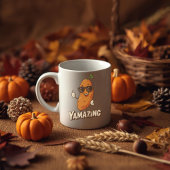 Yverblüffend - Funny Sweet Potato Erntedank Puff Kaffeetasse
