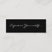 Yves Kreationen Visitenkarte - Anpassbar (Rückseite)