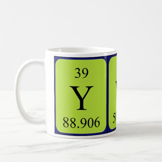 Yves Periodenname Tasse (Links)