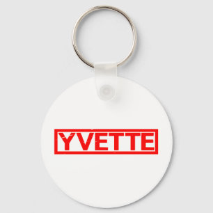 Yvette Briefmarke Schlüsselanhänger