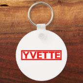 Yvette Briefmarke Schlüsselanhänger (Vorderseite)