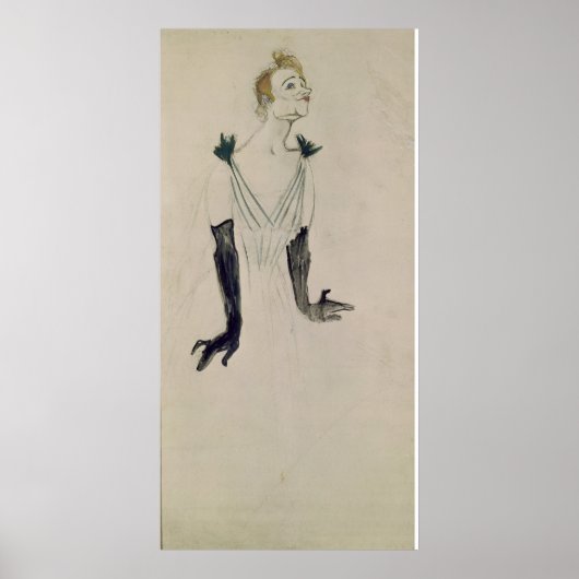 Yvette Guilbert , 1894 Poster (Vorne)