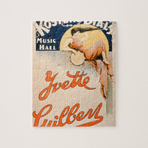 'Yvette Guilbert (c.1869-1944) bei Koster und bei Puzzle
