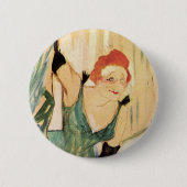 Yvette Guilbert, Henri de Toulouse-Lautrec Button (Vorderseite)
