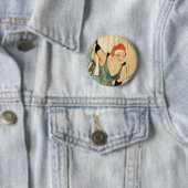 Yvette Guilbert, Henri de Toulouse-Lautrec Button (Beispiel)