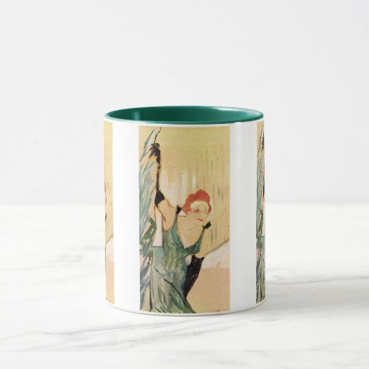Yvette Guilbert, Henri de Toulouse-Lautrec Tasse (Zentrum)