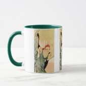 Yvette Guilbert, Henri de Toulouse-Lautrec Tasse (Links)