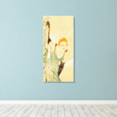 Yvette Guilbert mit einem Vorhang-Ruf, 1894 Leinwanddruck (Insitu (Holzboden))