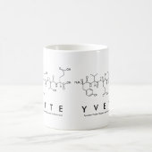 Yvette Peptid-Namen-Tasse Kaffeetasse (Mittel)