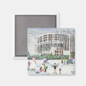 Yvonne Arnaud Theater Magnet (Vorderseite/Rückseite)