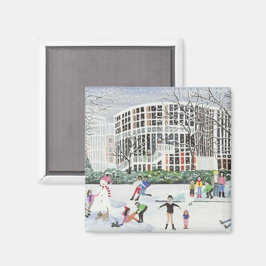 Yvonne Arnaud Theater Magnet (Vorderseite/Rückseite)