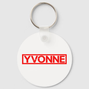 Yvonne Briefmarke Schlüsselanhänger