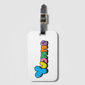 Yvonne Gepäckanhänger (Vorderseite Vertikal)