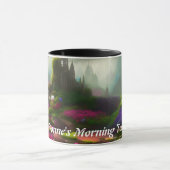 Yvonnes Morning Tee Personalisiert anpassbar Tasse (Zentrum)