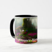 Yvonnes Morning Tee Personalisiert anpassbar Tasse (Vorderseite Links)