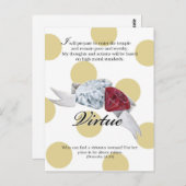 YW Value Card - VIRTUE Postkarte (Vorne/Hinten)