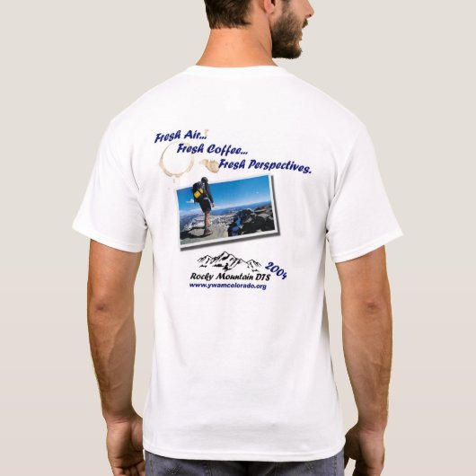 YWAM alle Nationen T-Shirt (Rückseite)