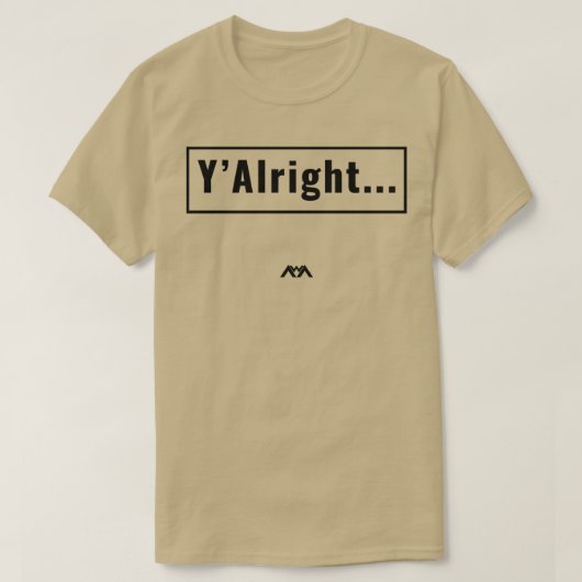 Yx27Alright Black T-Shirt (Design vorne)