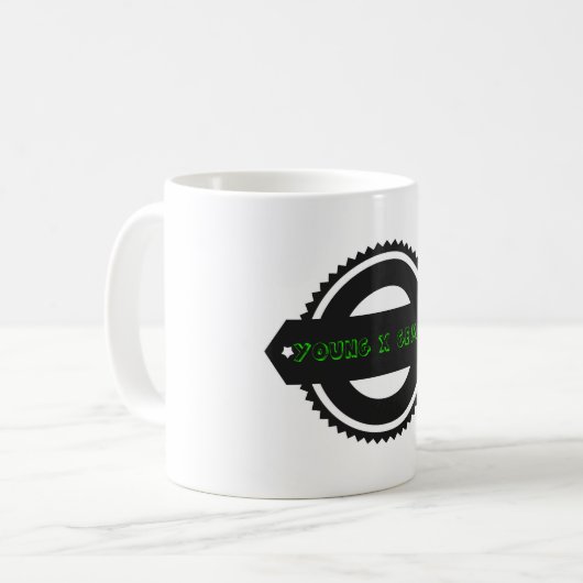 YXG LOGO#3 KAFFEETASSE (Vorderseite Links)