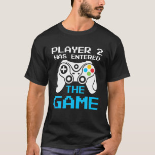 Yxwd Player 2 ist in das neue Baby des Gamers eing T-Shirt