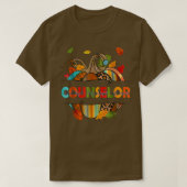 YynA Leopard Herbst Erntedank Counselor Sc T-Shirt (Design vorne)
