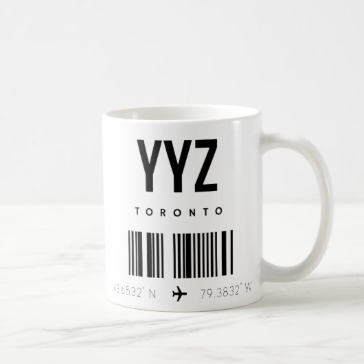 YYZ Toronto Classic Tasse (Rechts)