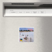 Z007 MAPUTO, Mosambik, Afrika, Kühlschrank Magnet (In Situ (Geschirrspüler))