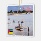 Z007 MAPUTO, Mosambik, Keramikornament (Links)