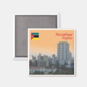 Z008 MAPUTO, Mosambik, Afrika, Kühlschrank Magnet (Vorderseite/Rückseite)