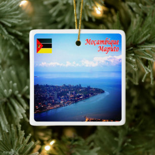 Z009 MAPUTO, Mosambik, Afrika, Keramikornament
