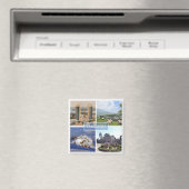 Z016 TANZANIA, Mosaik, Afrika, Kühlschrank Magnet (In Situ (Geschirrspüler))