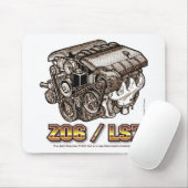 Z06/LS7 MOUSEPAD (Mit Mouse)