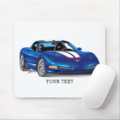 Z0SIX COMMEMORATIVE AUTOMOBILE ART MOUSEPAD (Mit Mouse)
