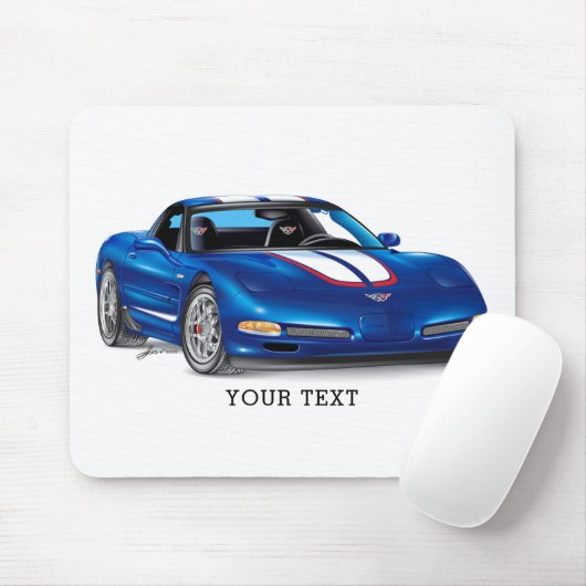 Z0SIX COMMEMORATIVE AUTOMOBILE ART MOUSEPAD (Mit Mouse)
