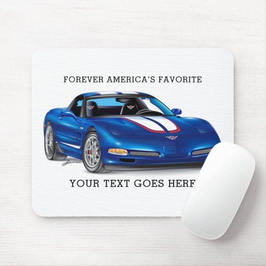 Z0SIX COMMEMORATIVE AUTOMOBILE ART MOUSEPAD (Mit Mouse)
