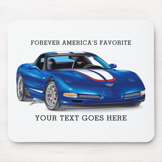 Z0SIX COMMEMORATIVE AUTOMOBILE ART MOUSEPAD (Vorne)
