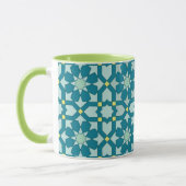 Z5-Geometrischer Azulejo Tasse (Links)
