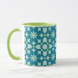 Z5-Geometrischer Azulejo Tasse